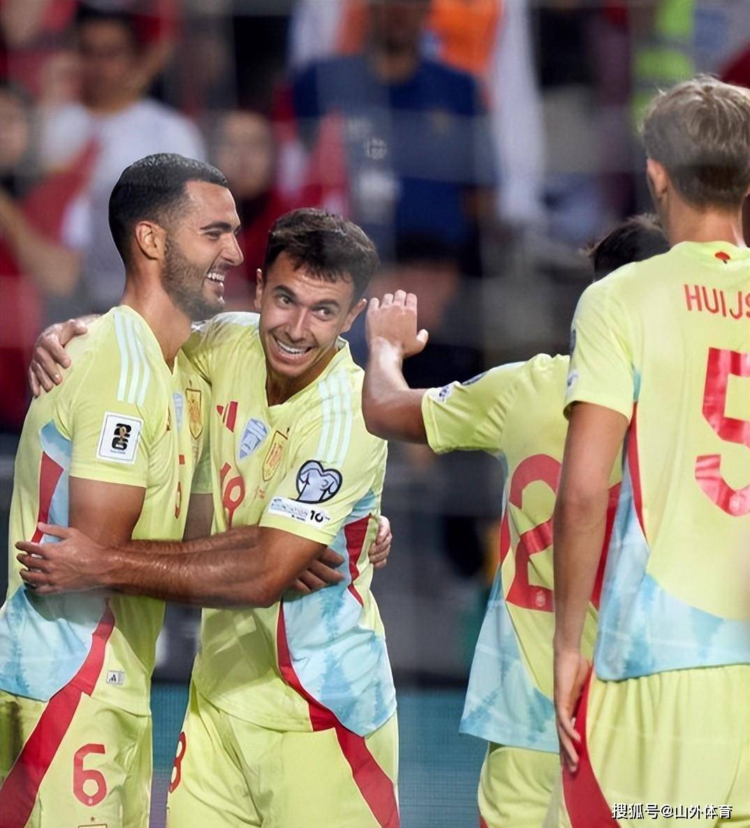 西班牙击败斯洛文尼亚，欧预赛小组领先一步